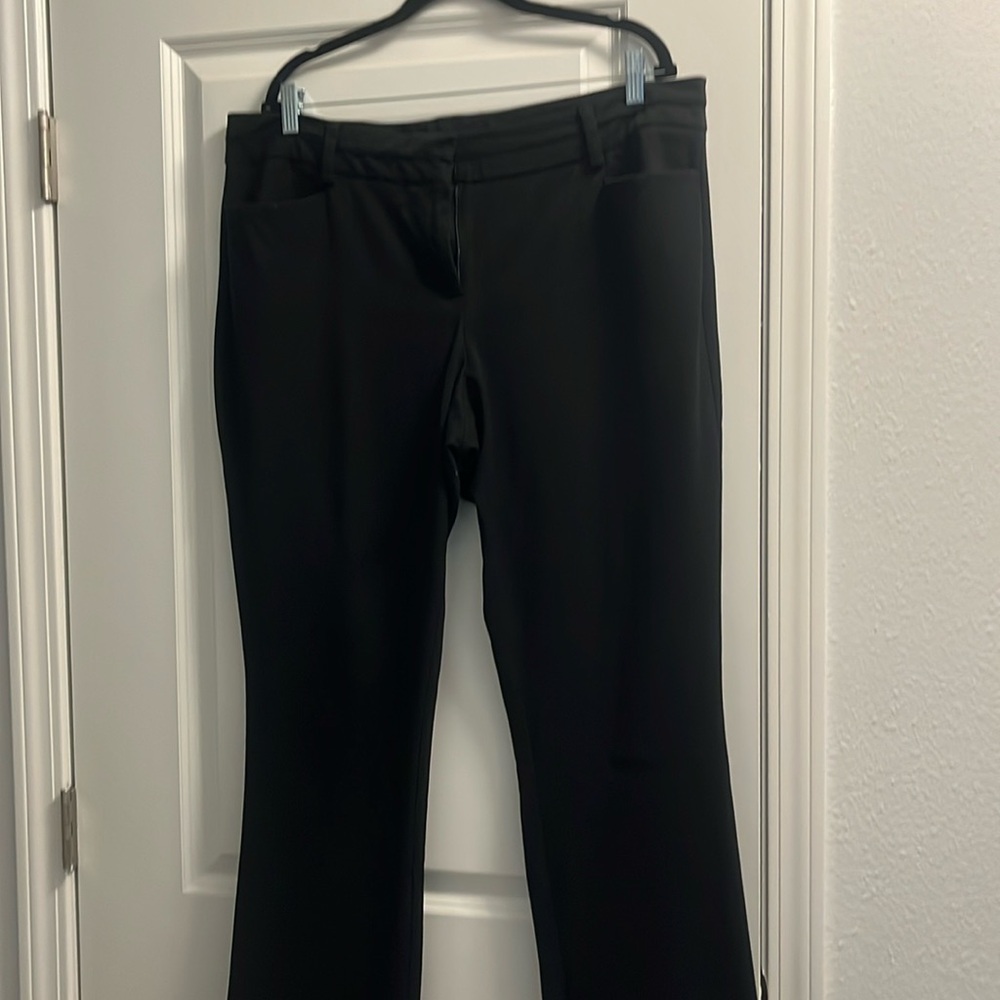 Women’s dress pants (size small 16/black)